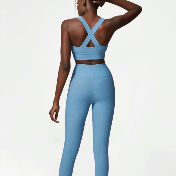 Blue Workout Set - Picture 2 of 2